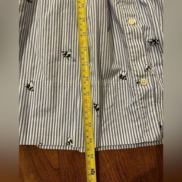 Kate Spade Blue Bumble Bee Dress Small - Picture 6 of 7